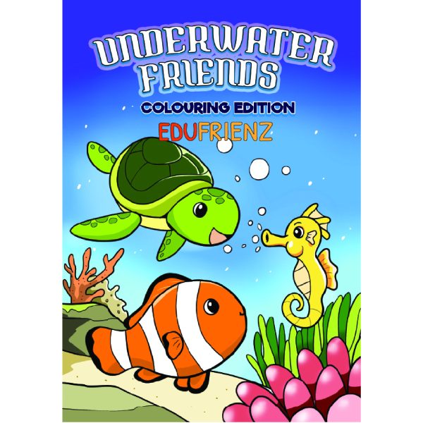 Underwater Friends Colouring Pages