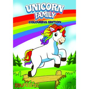 Unicorn Kids Colouring Pages