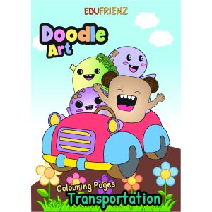 Transportation Doodle Art