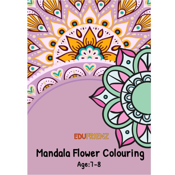 Mandala Flower Colouring