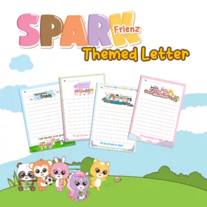 Spark Frienz Stationery Themed Letter