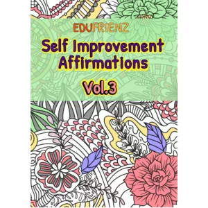 Printable Mandala Coloring Pages - Self Improvement Affirmations Vol 3 Digital Printable