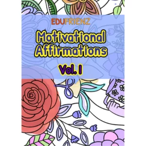 Mandala Coloring pages Motivational Affirmations Vol 1 Digital Printable